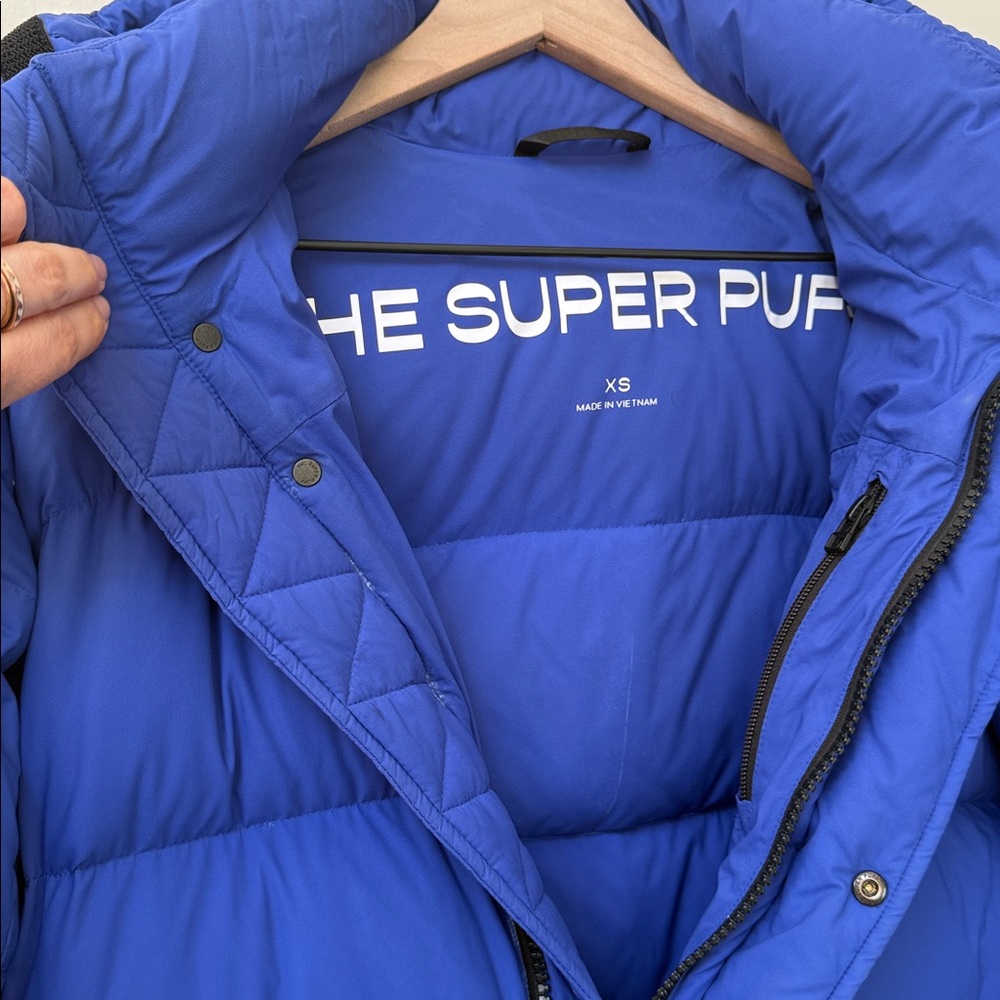Aritzia Super Puff Blue Jacket Long Size XS